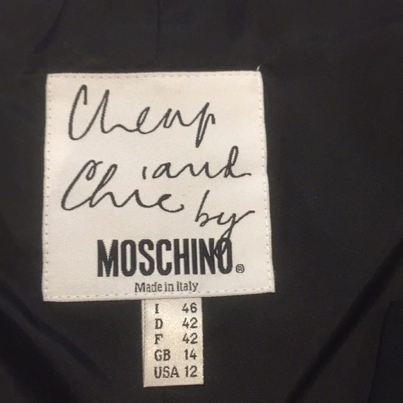 Cheap & Chic Moschino blouse size EUR 46 - Picture 3 of 6